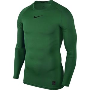 Nike PRO TOP zelená M - Pánské triko