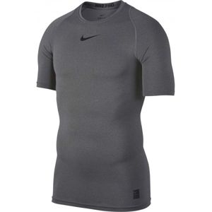 Nike PRO TOP tmavě šedá L - Pánské triko