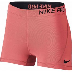 Nike SHORT 3IN W oranžová M - Dámské tréninkové kraťasy
