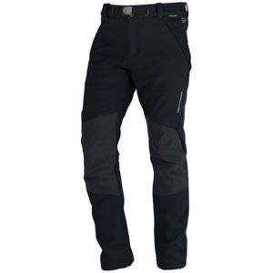 Northfinder GORAN černá M - Pánské softshellové kalhoty