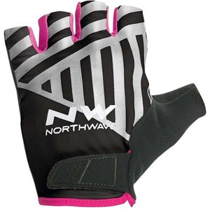 Northwave FLAG SHORT W GLOVES černá M - Cyklistické rukavice