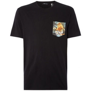 O'Neill LM PRINT T-SHIRT černá XXL - Pánské tričko