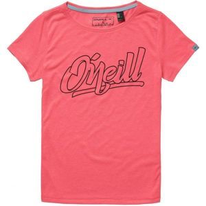 O'Neill LG IN THE MOMENT S/SLV T-SHIRT růžová 176 - Dívčí triko