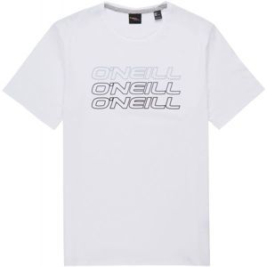 O'Neill LM TRIPLE LOGO ONEILL T-SHIRT bílá L - Pánské triko