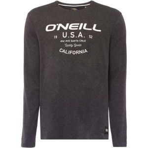 O'Neill LM OLSEN L/SLV T-SHIRT šedá S - Pánské tričko s dlouhým rukávem