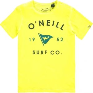 O'Neill LB SHARK ATTACK T-SHIRT žlutá 128 - Chlapecké tričko