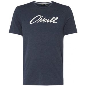 O'Neill LM ONEILL SCRIPT T-SHIRT tmavě modrá M - Pánské tričko