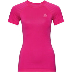 Odlo SUW WOMEN'S TOP CREW NECK S/S PERFORMANCE LIGHT růžová S - Dámské tričko