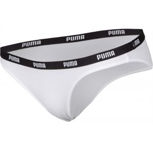 Puma ICONIC BIKINI 2P bílá L - Dámské kalhotky