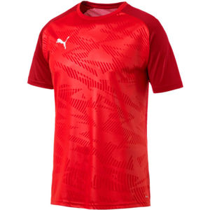 Puma CUP TRAINING JERSEY COR červená XL - Pánské sportovní triko