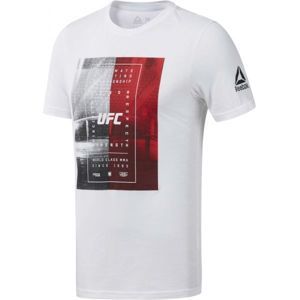 Reebok UFC FG TEXT TEE - Pánské triko