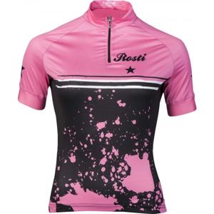 Rosti NORMA KR ZIP růžová XL - Dámský cyklistický dres