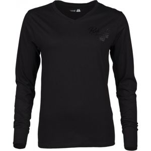 Russell Athletic L/S V NECK TEE černá XS - Dámské tričko