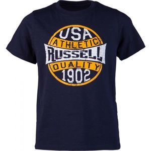 Russell Athletic CHLAPECKÉ TRIKO BASKETBALL tmavě modrá 116 - Chlapecké tričko