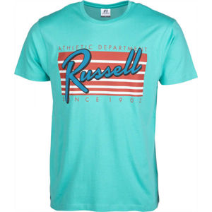 Russell Athletic MIAMI S/S CREWNECK TEE SHIRT zelená L - Pánské tričko