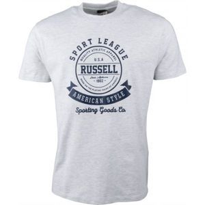 Russell Athletic S/S CREW NECK RAISED - Pánské tričko