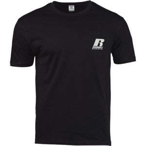 Russell Athletic S/S CREWNECK TEE SHIRT R SMU černá XXL - Pánské tričko