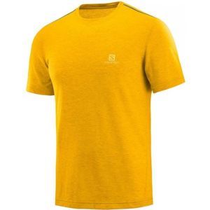 Salomon EXPLORE SS TEE M žlutá S - Pánské outdoorové tričko