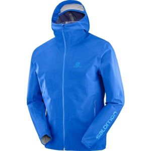 Salomon OUTLINE JKT M modrá L - Pásnká outdoorová bunda