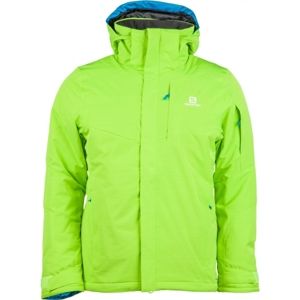 Salomon STORMSPOTTER JKT M zelená S - Pánská zimní bunda