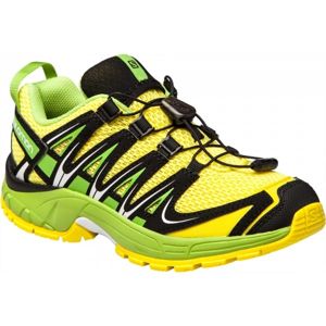 Salomon XA PRO 3D J žlutá 32 - Dětská běžecká obuv
