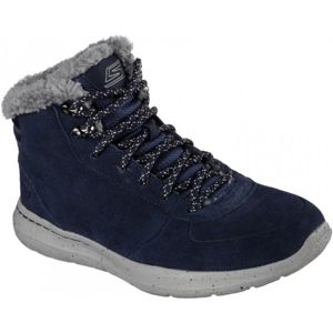 Skechers GO WALK CITY tmavě modrá 37 - Dámská zimní obuv