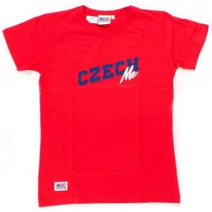 Střída Czech RED ME červená L - Fanouškovské tričko