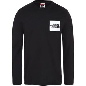 The North Face L/S FINE TEE M černá M - Pánské tričko