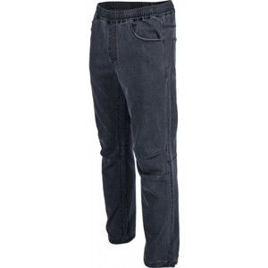 Willard ZABDI šedá M - Pánské volnočasové kalhoty džínového vzhledu